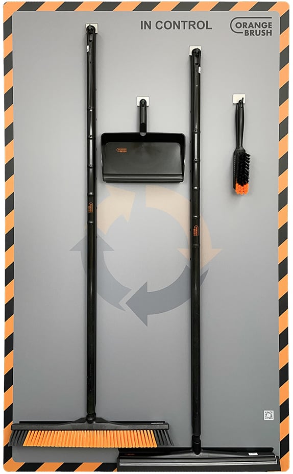 Schaduwbord OrangeBrush 110×180 cm incl. materialen